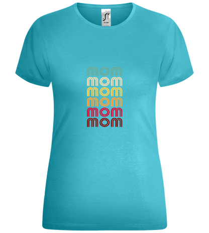 Colourful Mom Design - Comfort women's t-shirt_HAWAIIAN OCEAN_front