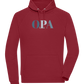 OPA Design - Comfort unisex hoodie_BORDEAUX_front