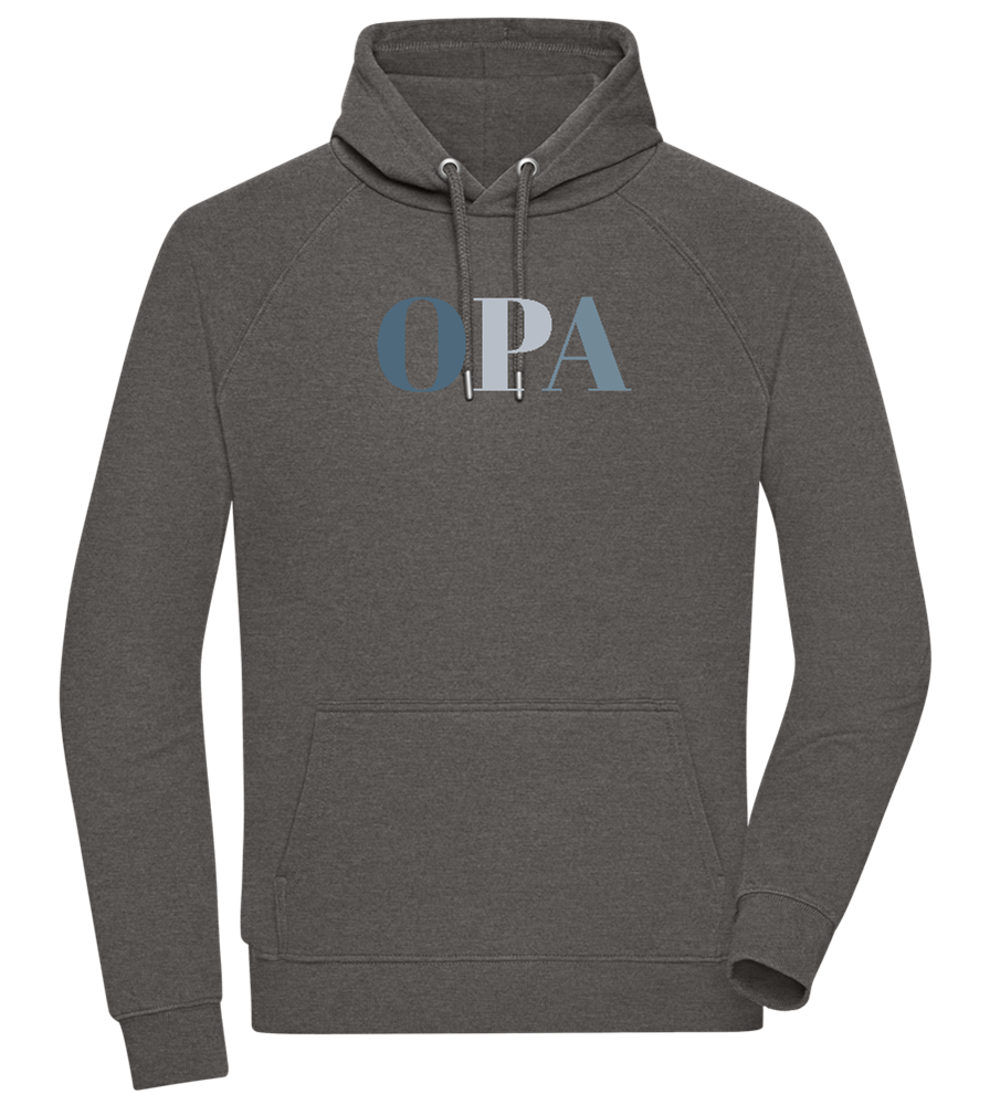 OPA Design - Comfort unisex hoodie_CHARCOAL CHIN_front