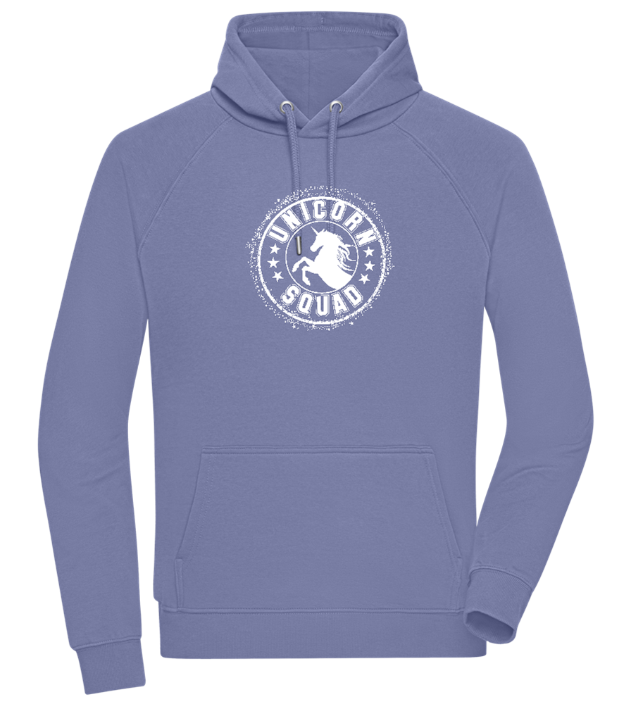 Unicorn Squad Logo Design - Comfort unisex hoodie_BLUE_front