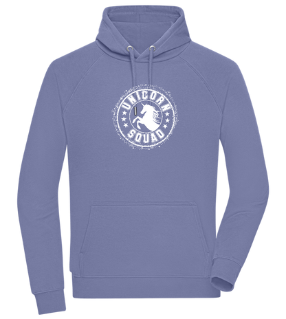 Unicorn Squad Logo Design - Comfort unisex hoodie_BLUE_front