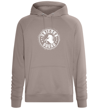 Unicorn Squad Logo Design - Comfort unisex hoodie_CHARCOAL CHIN_front