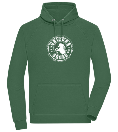 Unicorn Squad Logo Design - Comfort unisex hoodie_GREEN BOTTLE_front