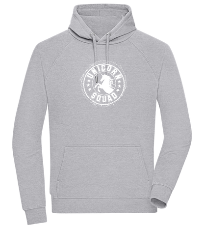 Unicorn Squad Logo Design - Comfort unisex hoodie_ORION GREY II_front