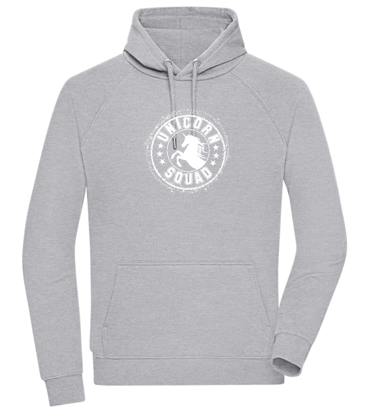 Unicorn Squad Logo Design - Comfort unisex hoodie_ORION GREY II_front