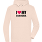 I Love My Grandma Design - Premium unisex hoodie_LIGHT PEACH ROSE_front