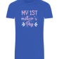 My 1st Mother's Day Design - Basic Unisex T-Shirt_ROYAL_front