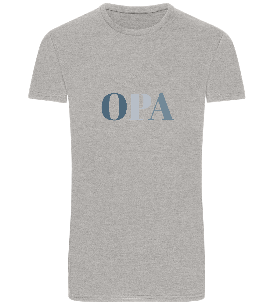 OPA Design - Basic Unisex T-Shirt_ORION GREY_front