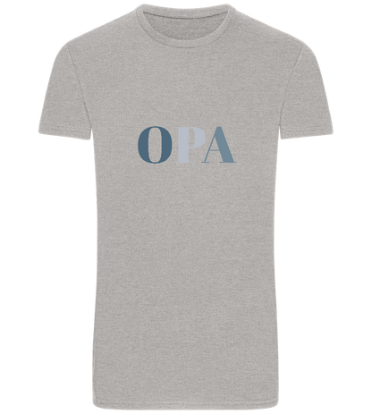 OPA Design - Basic Unisex T-Shirt_ORION GREY_front
