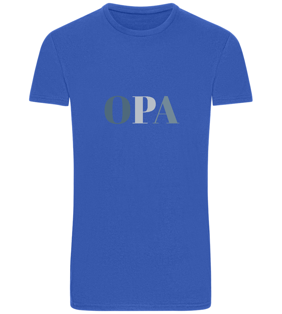 OPA Design - Basic Unisex T-Shirt_ROYAL_front