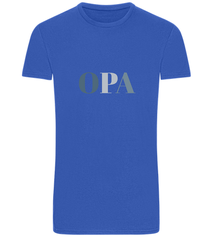OPA Design - Basic Unisex T-Shirt_ROYAL_front