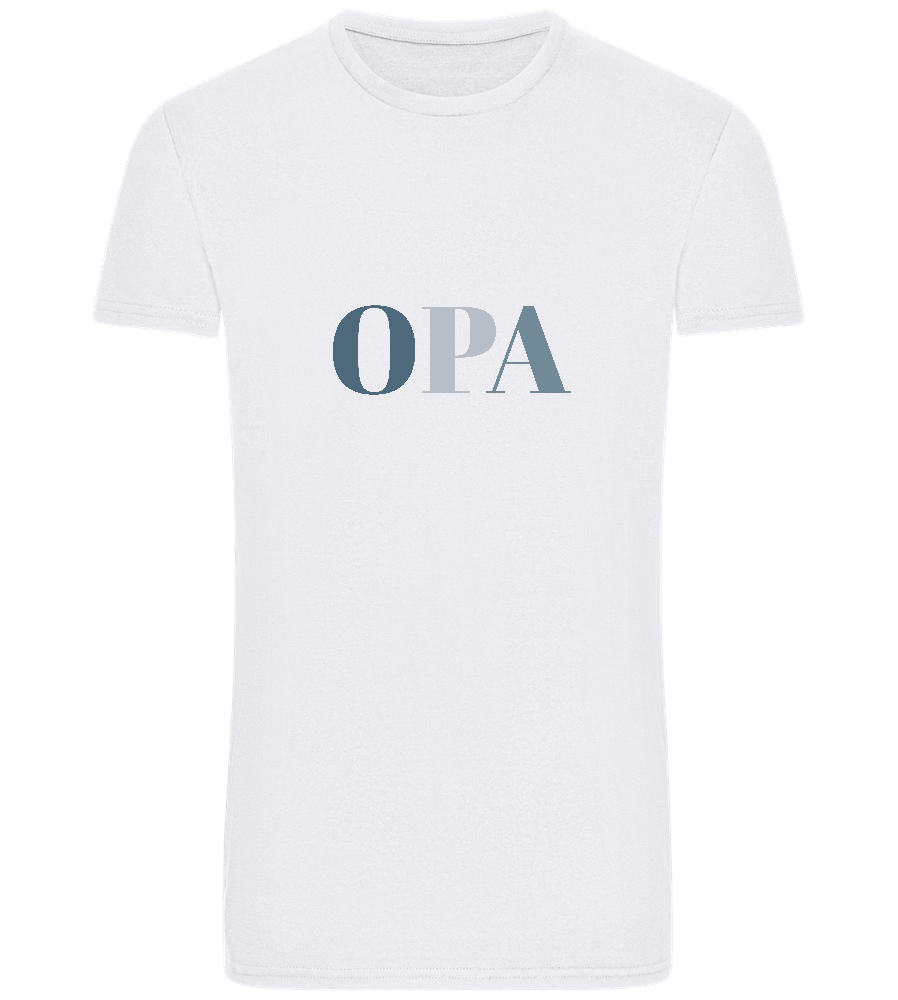 OPA Design - Basic Unisex T-Shirt_WHITE_front