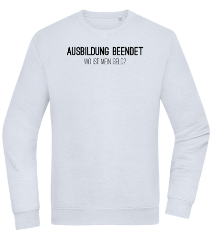 Ausbildung Beendet Design - Comfort Essential Unisex Sweater_CREAMY BLUE_front