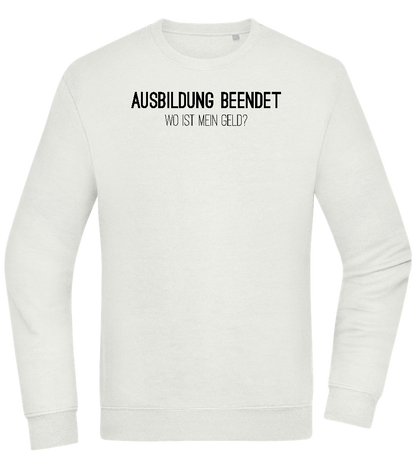 Ausbildung Beendet Design - Comfort Essential Unisex Sweater_CREAMY GREEN_front