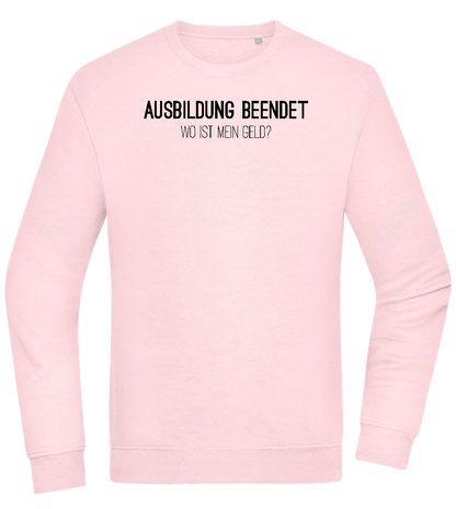 Ausbildung Beendet Design - Comfort Essential Unisex Sweater_LIGHT PEACH ROSE_front