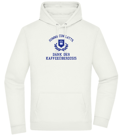 Kaffeeüberdosis Design - Premium Essential Unisex Hoodie_CREAMY GREEN_front