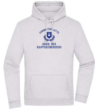 Kaffeeüberdosis Design - Premium Essential Unisex Hoodie_ORION GREY II_front