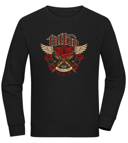 Subculture Tattoo Design - Comfort unisex sweater_BLACK_front