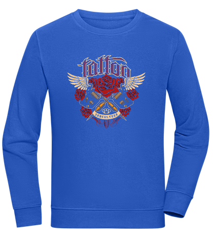 Subculture Tattoo Design - Comfort unisex sweater_ROYAL_front