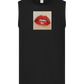 Polkadot Design - Basic men's tank top_DEEP BLACK_front