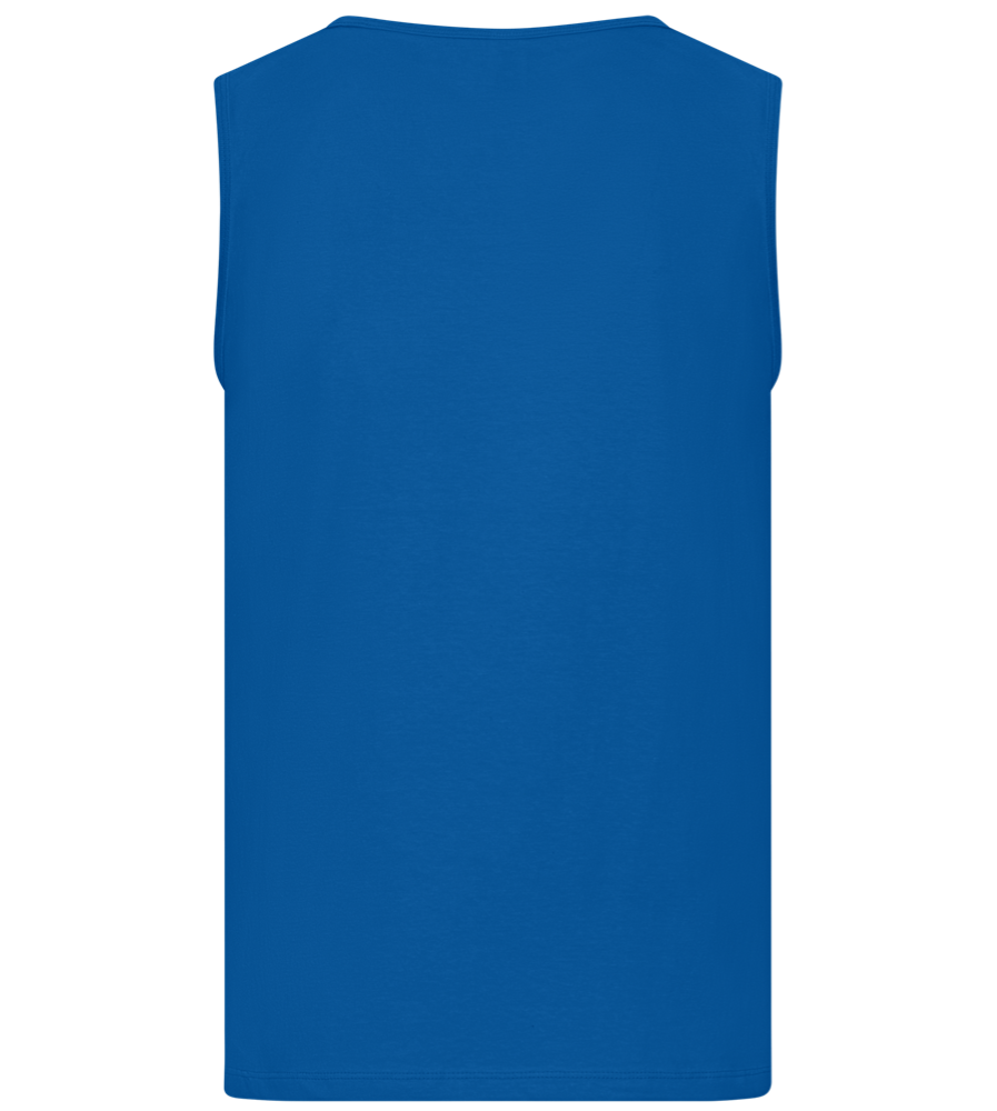 Polkadot Design - Basic men's tank top_ROYAL_back