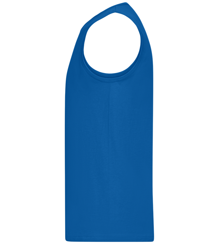 Polkadot Design - Basic men's tank top_ROYAL_left