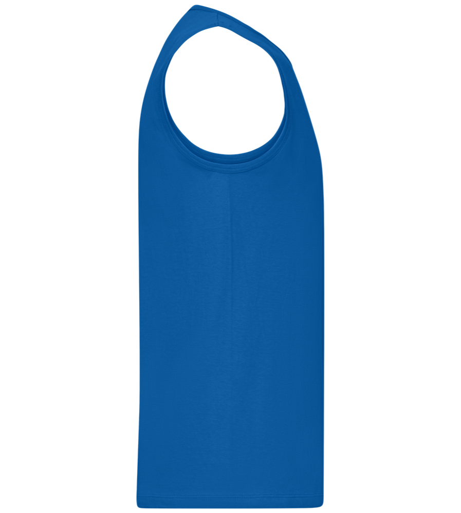 Polkadot Design - Basic men's tank top_ROYAL_right