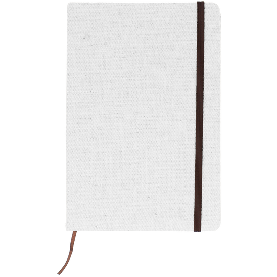 A5 Canvas Notebook_BEIGE_front