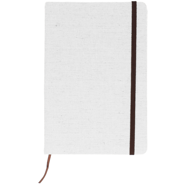 A5 Canvas Notebook_BEIGE_front