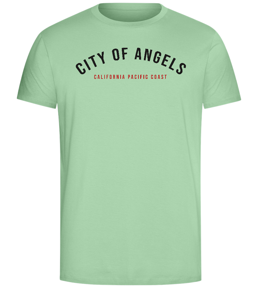 California City of Angels Design - Comfort Unisex T-Shirt_ICE GREEN_front