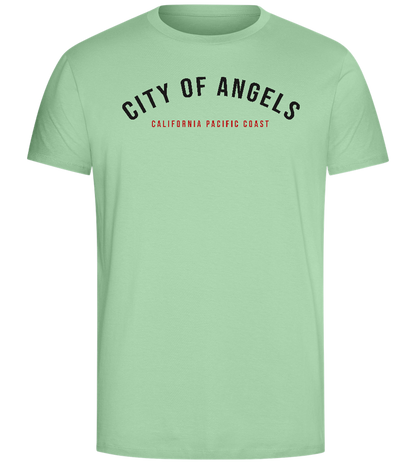 California City of Angels Design - Comfort Unisex T-Shirt_ICE GREEN_front