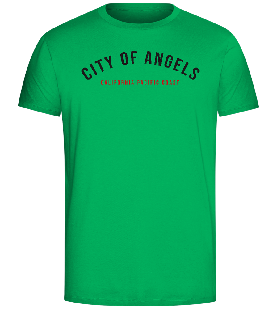 California City of Angels Design - Comfort Unisex T-Shirt_SPRING GREEN_front