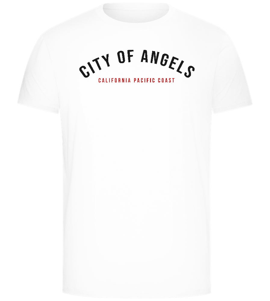 California City of Angels Design - Comfort Unisex T-Shirt_WHITE_front