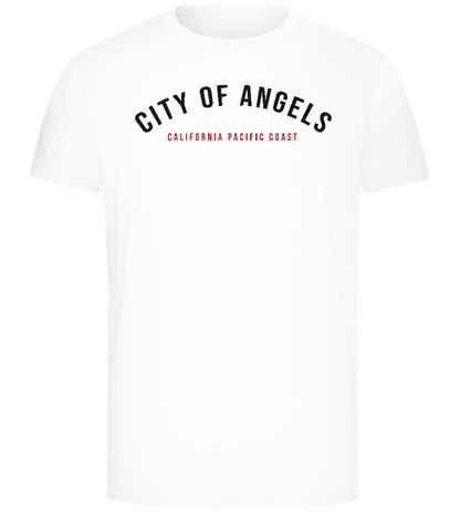 California City of Angels Design - Comfort Unisex T-Shirt_WHITE_front