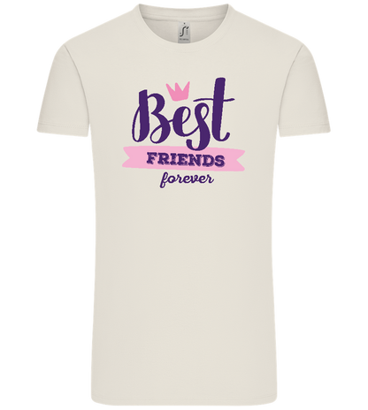 Best Friends Forever 1 Design - Comfort Unisex T-Shirt_ECRU_front