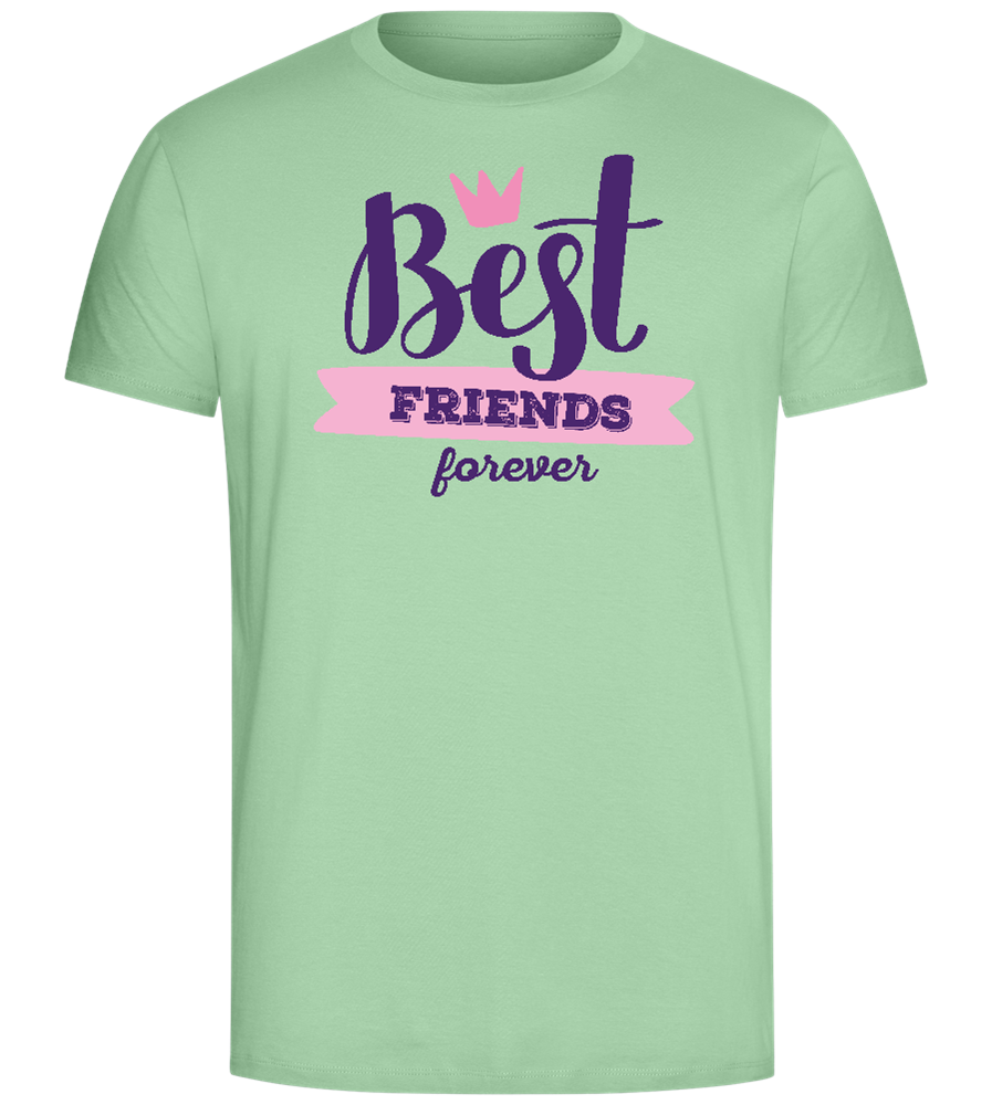 Best Friends Forever 1 Design - Comfort Unisex T-Shirt_ICE GREEN_front