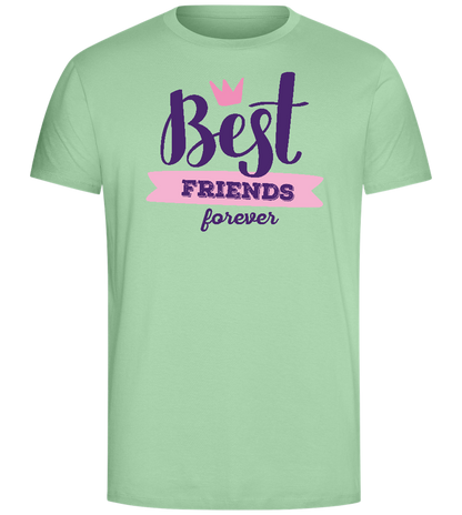 Best Friends Forever 1 Design - Comfort Unisex T-Shirt_ICE GREEN_front