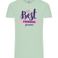 Best Friends Forever 1 Design - Comfort Unisex T-Shirt_ICE GREEN_front