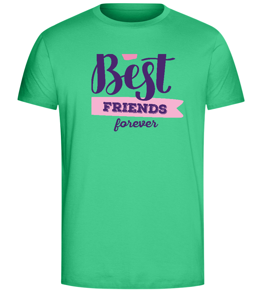 Best Friends Forever 1 Design - Comfort Unisex T-Shirt_SPRING GREEN_front