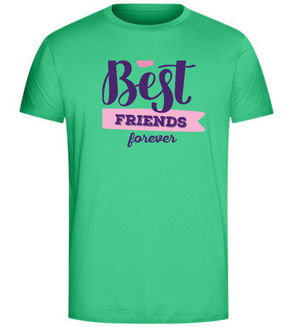 Best Friends Forever 1 Design - Comfort Unisex T-Shirt_SPRING GREEN_front