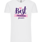 Best Friends Forever 1 Design - Comfort Unisex T-Shirt_WHITE_front