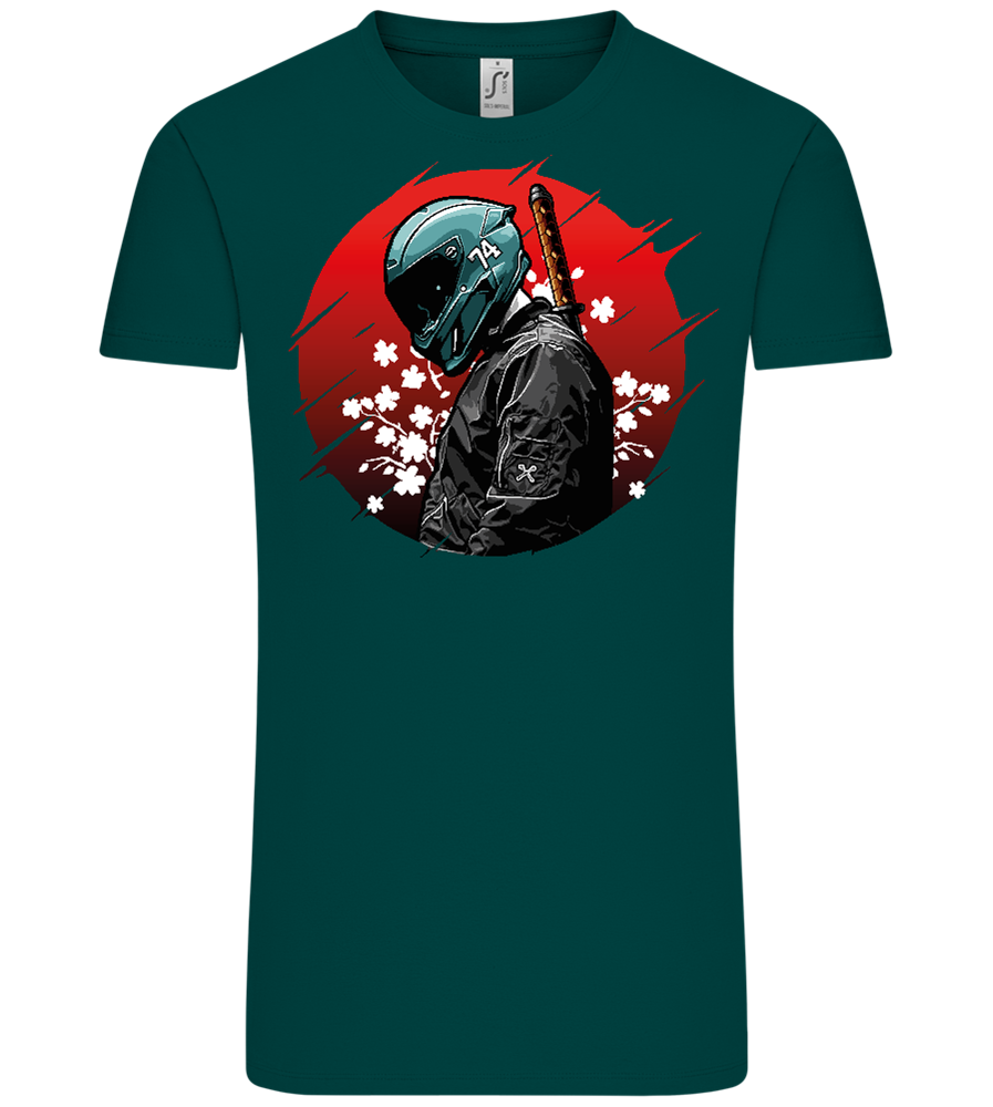 Red Samurai Design - Comfort Unisex T-Shirt_GREEN EMPIRE_front