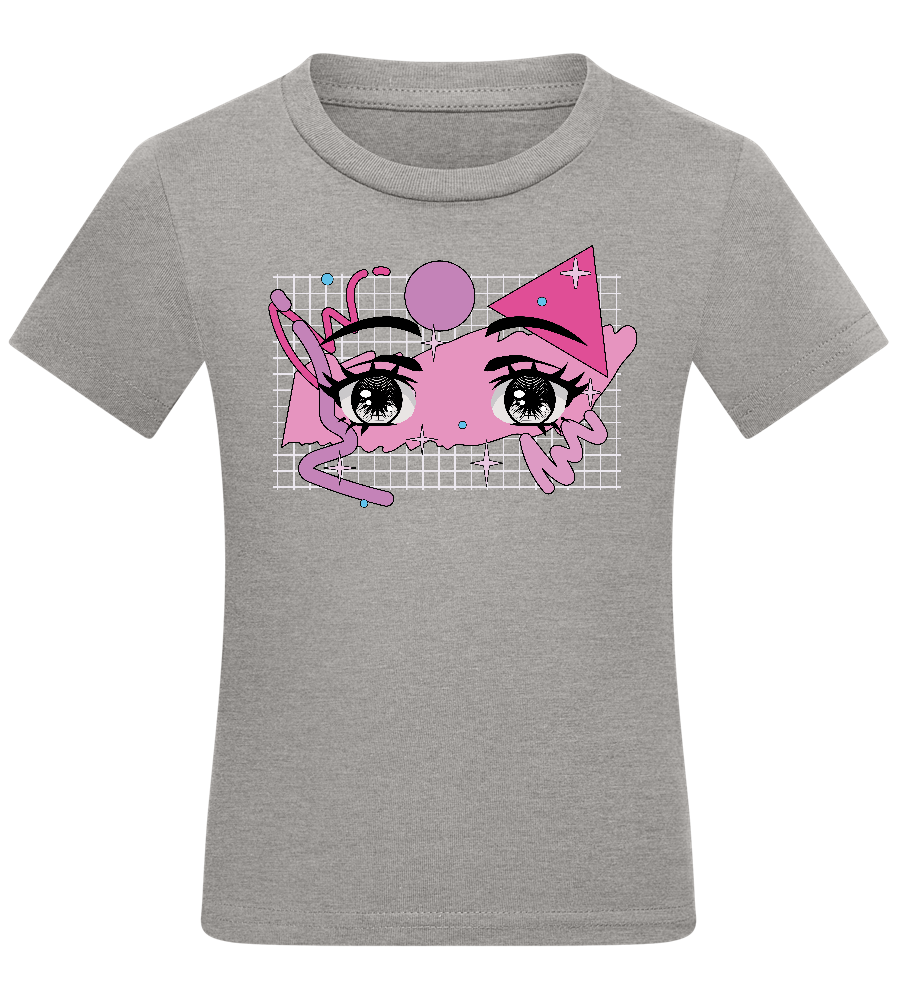 Fancy Eyes Design - Comfort kids fitted t-shirt_ORION GREY_front