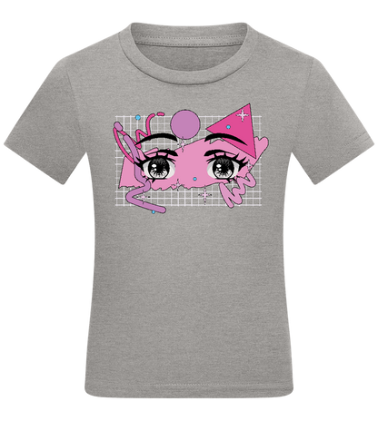 Fancy Eyes Design - Comfort kids fitted t-shirt_ORION GREY_front