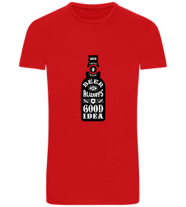 Beer Good Idea Design - Basic Unisex T-Shirt