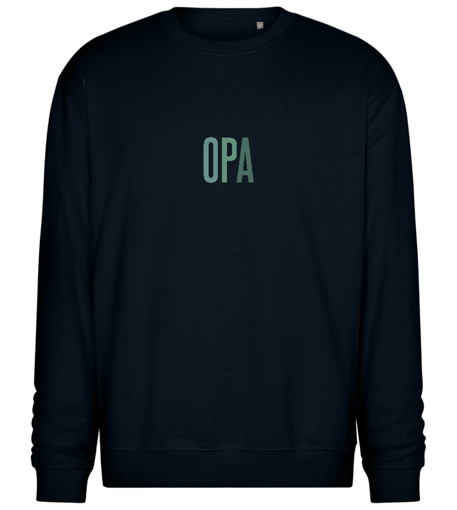 Opa Titel Design - Comfort Essential Unisex Sweater_BLACK_front