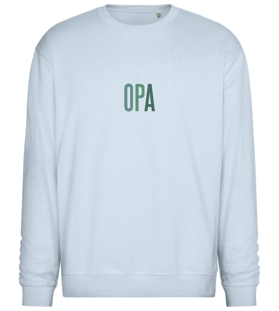 Opa Titel Design - Comfort Essential Unisex Sweater_CREAMY BLUE_front