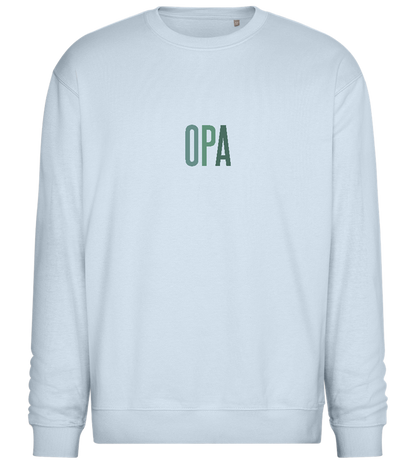 Opa Titel Design - Comfort Essential Unisex Sweater_CREAMY BLUE_front