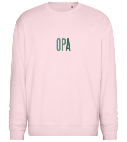 Opa Titel Design - Comfort Essential Unisex Sweater_LIGHT PEACH ROSE_front