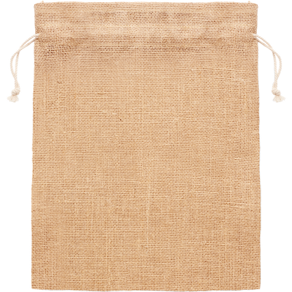 Medium Jute Gift Bag 25x32cm_BEIGE_front
